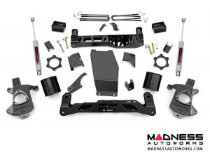 Chevrolet Silverado 1500 4WD Suspension Lift Kit w/ N3 Shocks - 6" Lift - Cast Steel